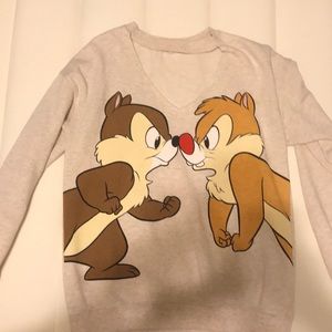 Disney chipmunk shirt